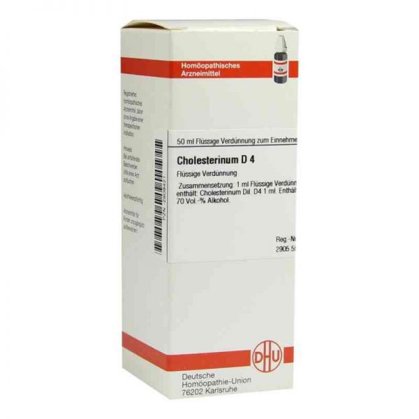 Cholesterinum D 4 Dilution (50 ml)