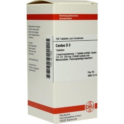 Cactus D 3 Tabletten (200 stk)