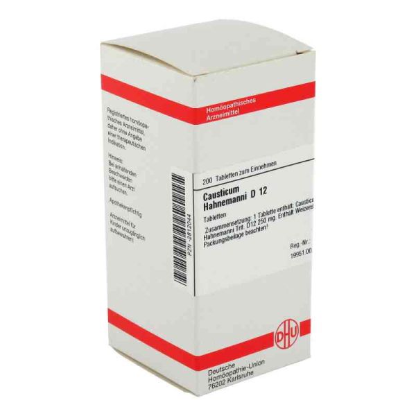 Causticum Hahnemanni D 12 Tabletten (200 stk)