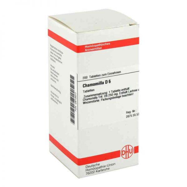 Chamomilla D 6 Tabletten (200 stk)