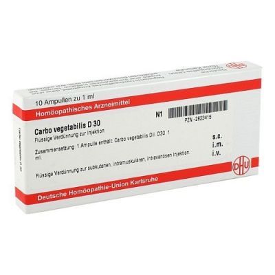 Carbo Vegetabilis D 30 Ampullen (10X1 ml)