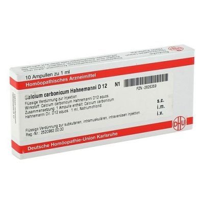 Calcium Carbonicum D 12 Ampullen Hahnemanni (10X1 ml)