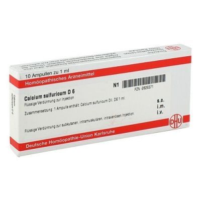 Calcium Sulfuricum D 6 Ampullen (10X1 ml)