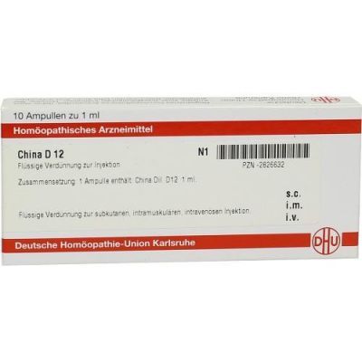 China D 12 Ampullen (10X1 ml)