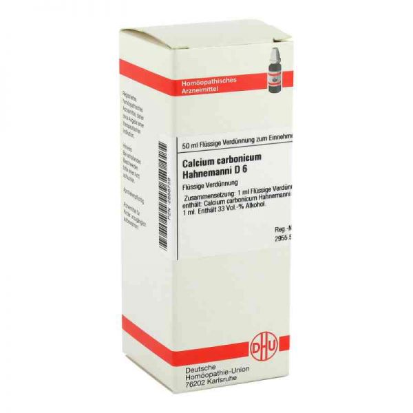 Calcium Carbonicum D 6 Dilution Hahnemanni (50 ml)