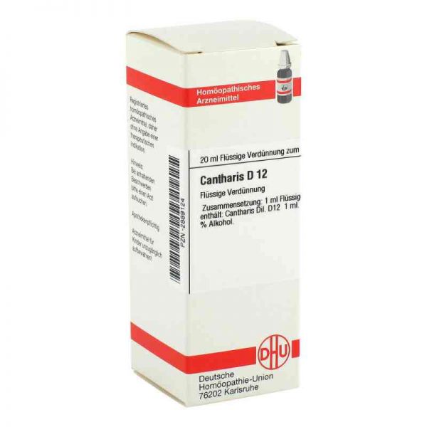 Cantharis D 12 Dilution (20 ml)