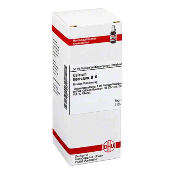 Calcium Fluoratum D 6 Dilution (50 ml)