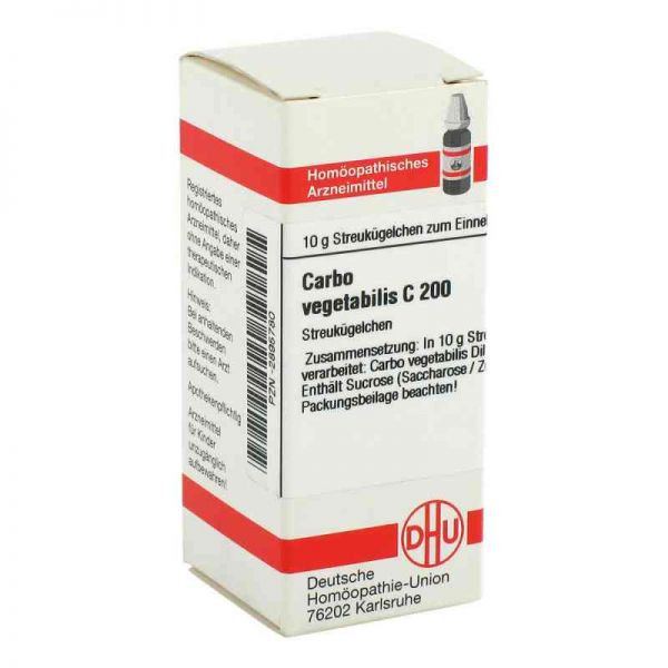 Carbo Vegetabilis C 200 Globuli (10 g)