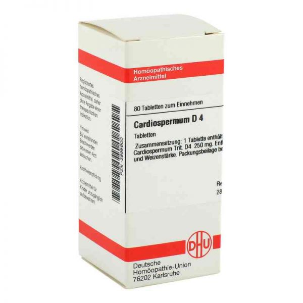 Cardiospermum D 4 Tabletten (80 stk)