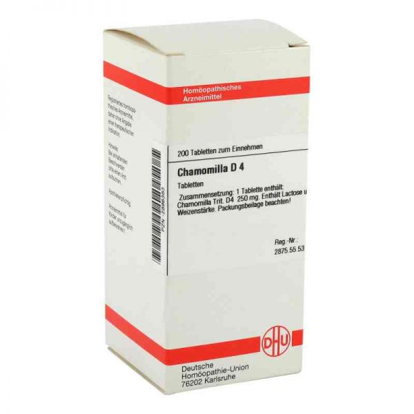 Chamomilla D 4 Tabletten (200 stk)