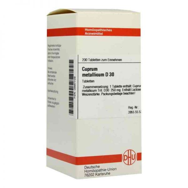 Cuprum Metallicum D 30 Tabletten (200 stk)