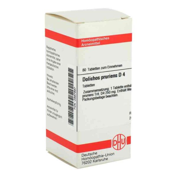 Dolichos Pruriens D 4 Tabletten (80 stk)