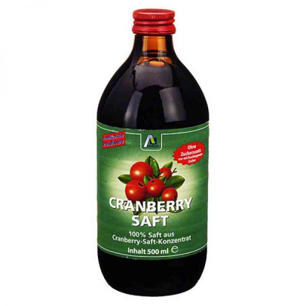 Cranberry Saft 100% Frucht (500 ml)