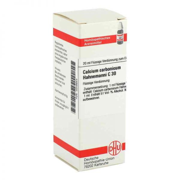 Calcium Carbonicum C 30 Dilution Hahnemanni (20 ml)