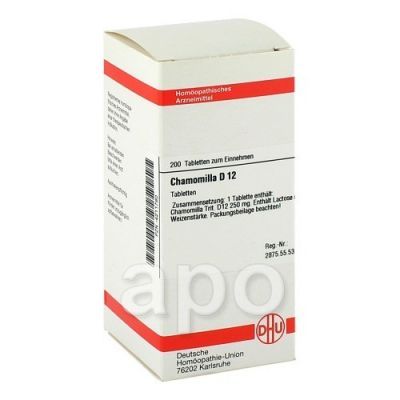 Chamomilla D 12 Tabletten (200 stk)