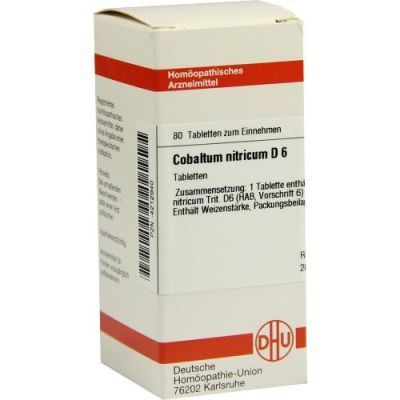 Cobaltum Nitricum D 6 Tabletten (80 stk)