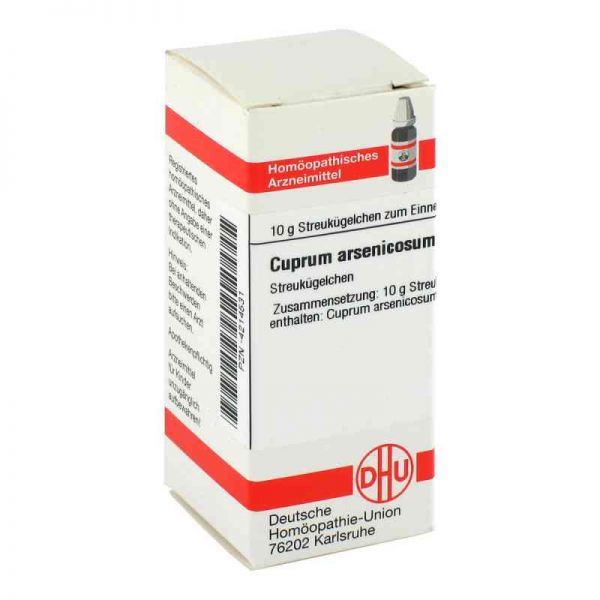 Cuprum Arsenicosum C 30 Globuli (10 g)