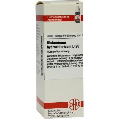 Histaminum Hydrochloricum D 20 Dilution (20 ml)