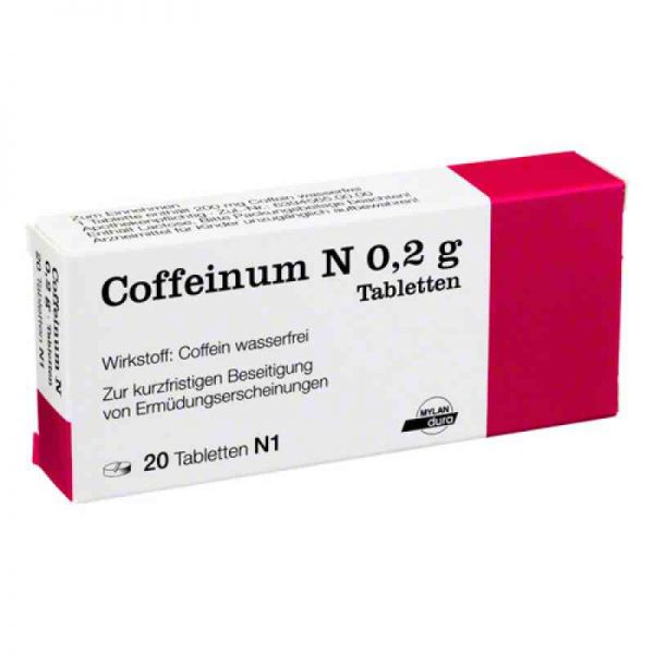 Coffeinum N 0,2g (20 stk)