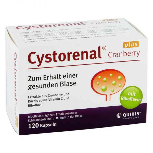 Cystorenal Cranberry plus Kapseln (120 stk)