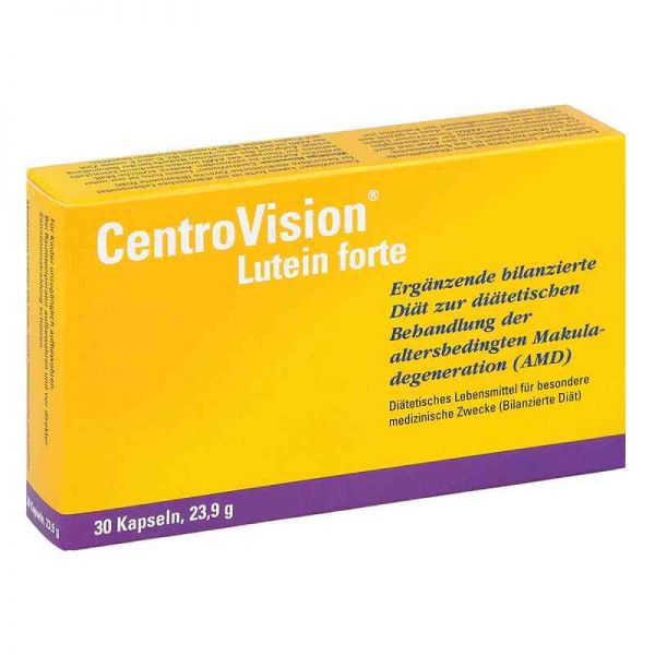 Centrovision Lutein forte Omega 3 Kapseln (30 stk)