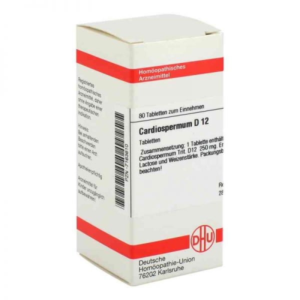 Cardiospermum D 12 Tabletten (80 stk)