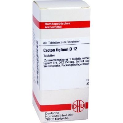 Croton Tiglium D 12 Tabletten (80 stk)