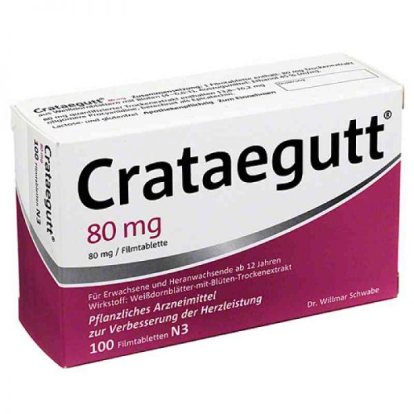 Crataegutt 80mg (100 stk)