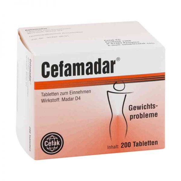 Cefamadar Tabletten (200 stk)