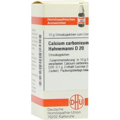 Calcium Carbonicum D 20 Globuli Hahnemanni (10 g)