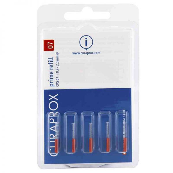 Curaprox Cps 07 Interdental Xxxx fine rot (5 stk)