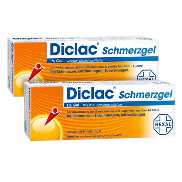 Diclac Schmerzgel 1% (2x100 g)