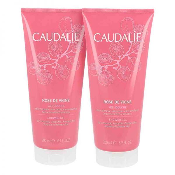 Caudalie Duschgel Rose de vigne (2x200 ml)