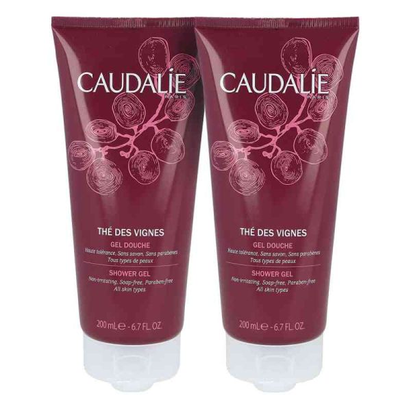 Caudalie Gel Douche The Des Vignes (2x200 ml)