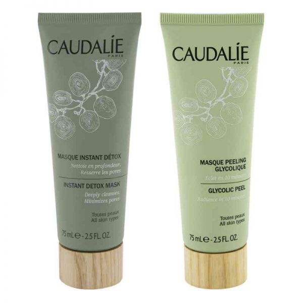 Caudalie Masken für mehr Ausstrahlung (2x75 ml)