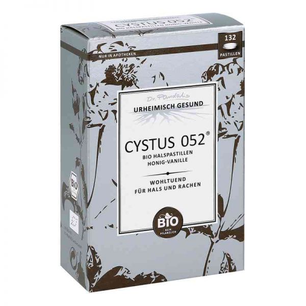 Cystus 052 Bio Halspastillen Honig Vanille (132 stk)