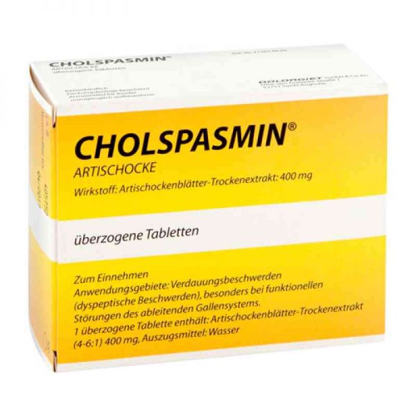 Cholspasmin Artischocke (100 stk)