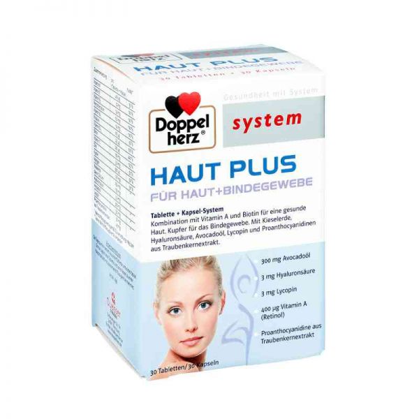 Doppelherz Haut Plus system Tabletten+kapseln (60 stk)