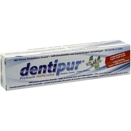 dentipur premium Haftcreme Kamille, 40 G