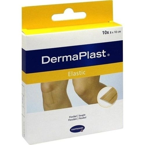 DermaPlast elastic 8x10cm, 10 ST