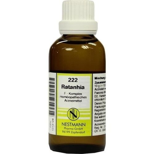 RATANHIA F Komplex Nr.222 Dilution, 50 ML