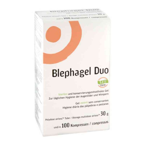 Blephagel Duo 30 g + Pads (1 Pck)