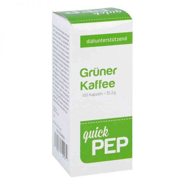 Quickpep Grüner Kaffee Kapseln (100 stk)