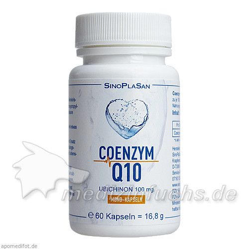 Coenzym Q10 Ubichinon Mono-Kapseln 100mg, 60 ST