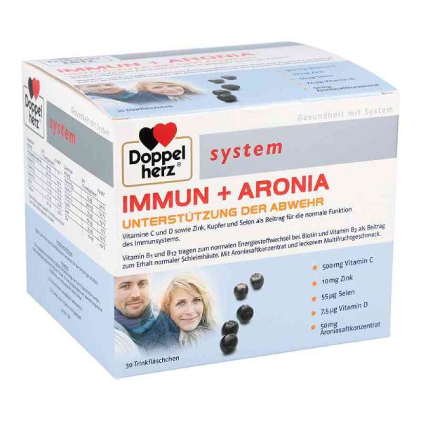 Doppelherz Immun+aronia system Ampullen (30 stk)