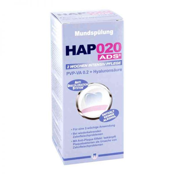 Hap020 Pvp-va 0,2+hyaluronsäure Mundspülung (200 ml)