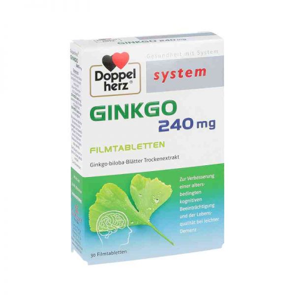 Doppelherz Ginkgo 240mg system (30 stk)