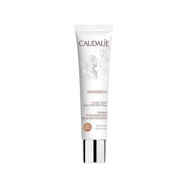 Caudalie Vinoperfect getöntes Fluid medium Lsf 20 (40 ml)