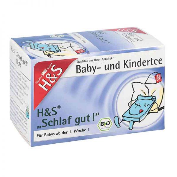 H&s Schlaf gut Bio Baby- und Kindertee Filterbeut. (20 stk)