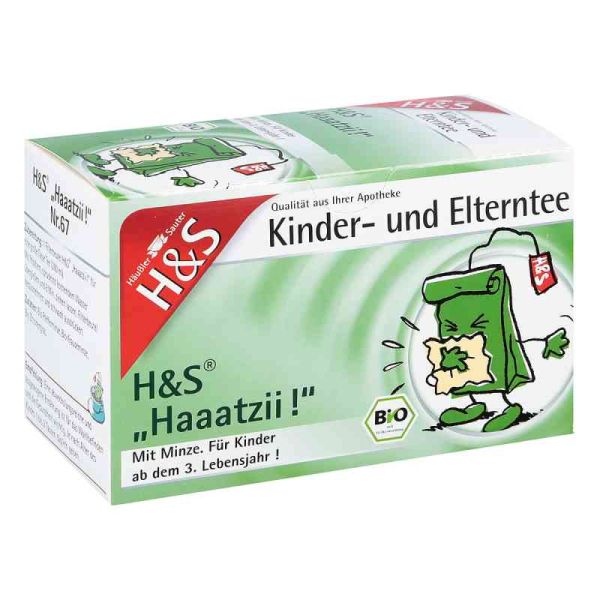 H&s Haaatzii Bio Kinder- und Elterntee Filterbeut. (20 stk)